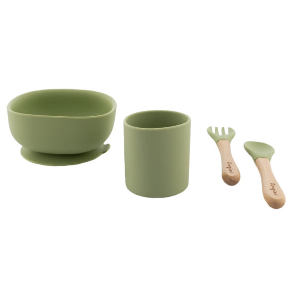 Zingies Matt SiliSet - Olive