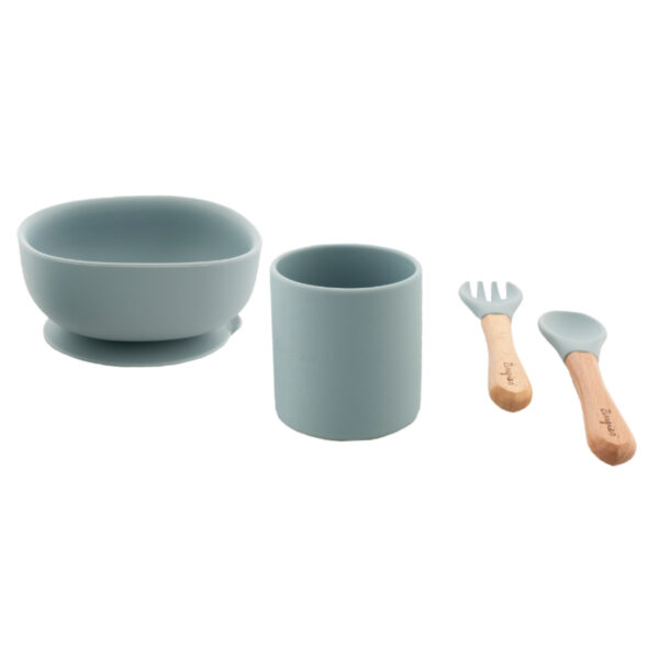 Zingies Matt SiliSet - Dusty Blue