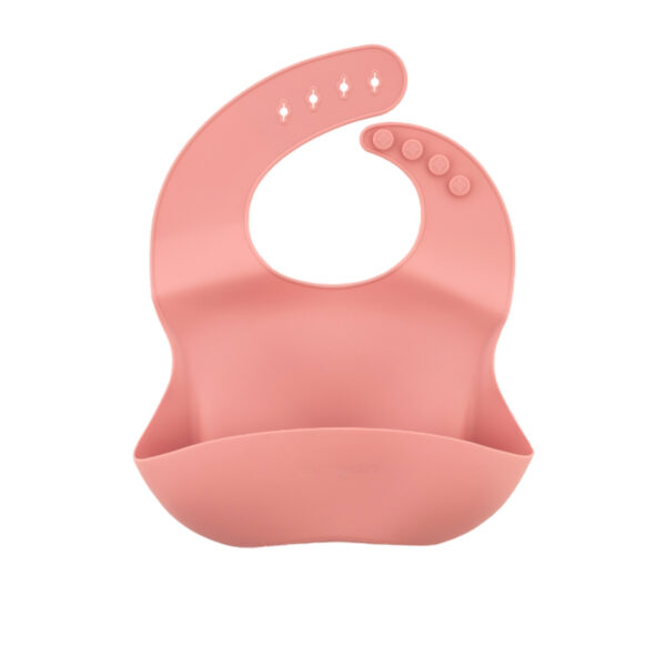 Zingies Gabby SiliBib - Dark Pink