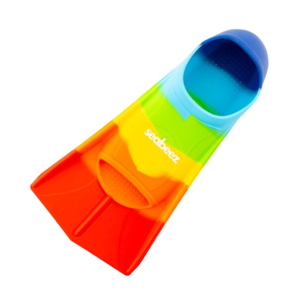 Seabeez Splash Series Βατραχοπέδιλα με Κοντό Πτερύγιο Rainbow