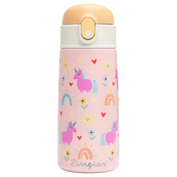 Zingies Tom Παιδικό Παγούρι Θερμός 470ml / 16 oz - Rainbow pattern