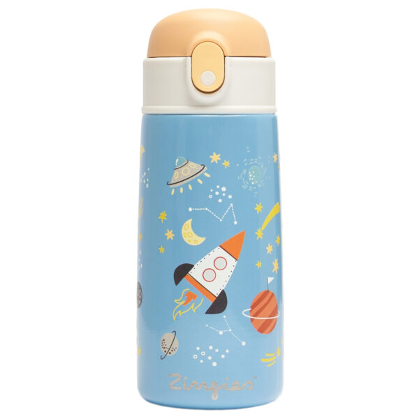 Zingies Tom Παιδικό Παγούρι Θερμός 470ml / 16 oz - Space pattern