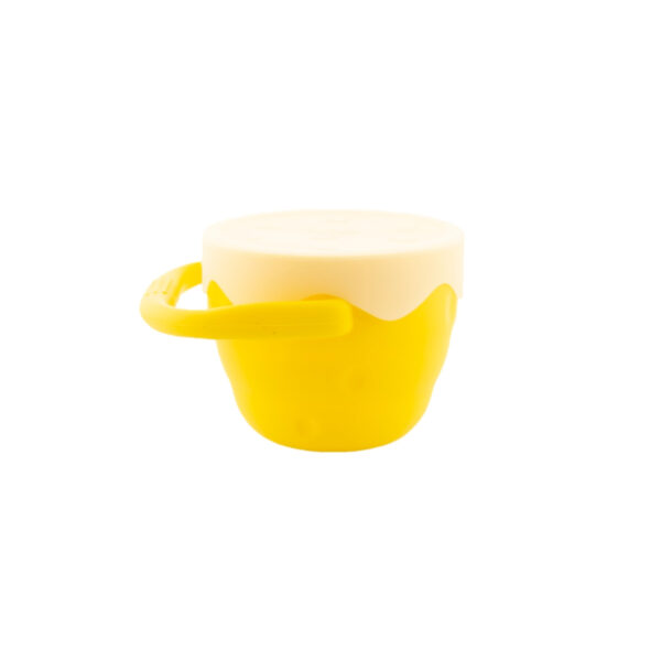 Zingies Asher Κύπελλο Σιλικόνης για Σνακ - Yellow