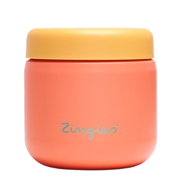 Zingies Gaia Δοχείο Φαγητού Θερμός  350ml / 12oz - Grapefruit