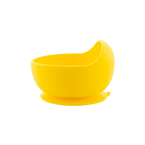 Zingies Remy Μπωλ Σιλικόνης Με Βάση Βεντούζας - Yellow
