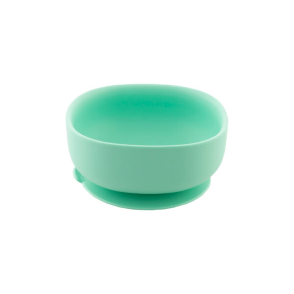 Zingies Willy Τετράγωνο Μπολ Σιλικόνης με Βεντούζα 350ml - Mint