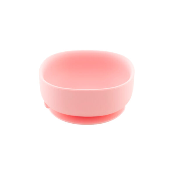 Zingies Willy Τετράγωνο Μπολ Σιλικόνης με Βεντούζα 350ml - Pink