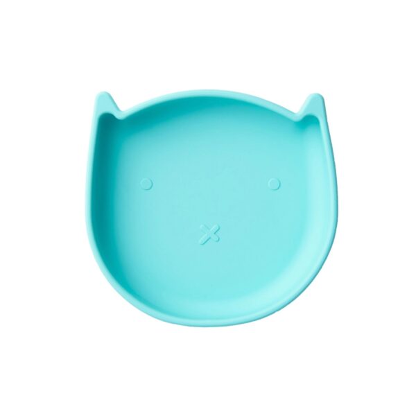 Zingies Catia Silicone Suction Plate - Cyan