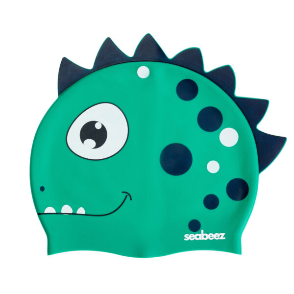 Seabeez Dino Kids Swim Cap