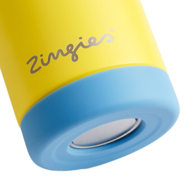 Zingies Silicone Base Sleeve for Luca Water Bottle 12oz - Light Blue